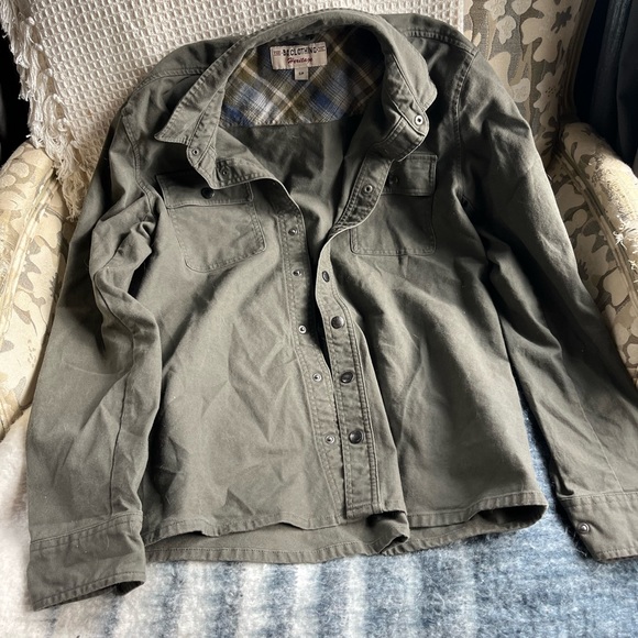 Vintage Canvas-Style Woman’s ‘Shacket’ - Picture 3 of 4